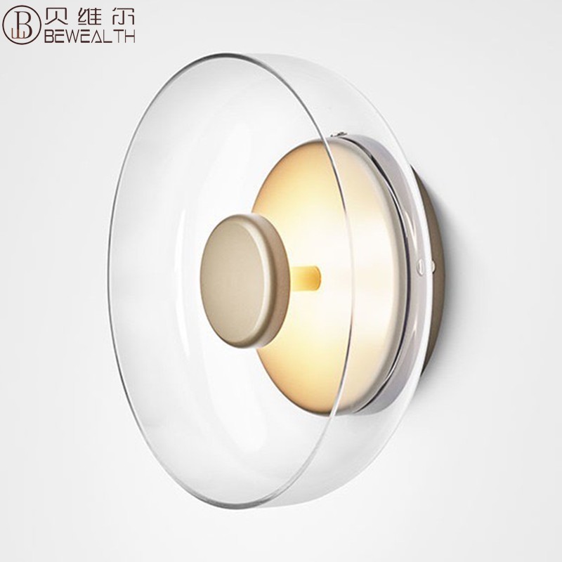 BEWEALTH Modern LED indoor wall/ceiling light Glass wall lamp BW8538