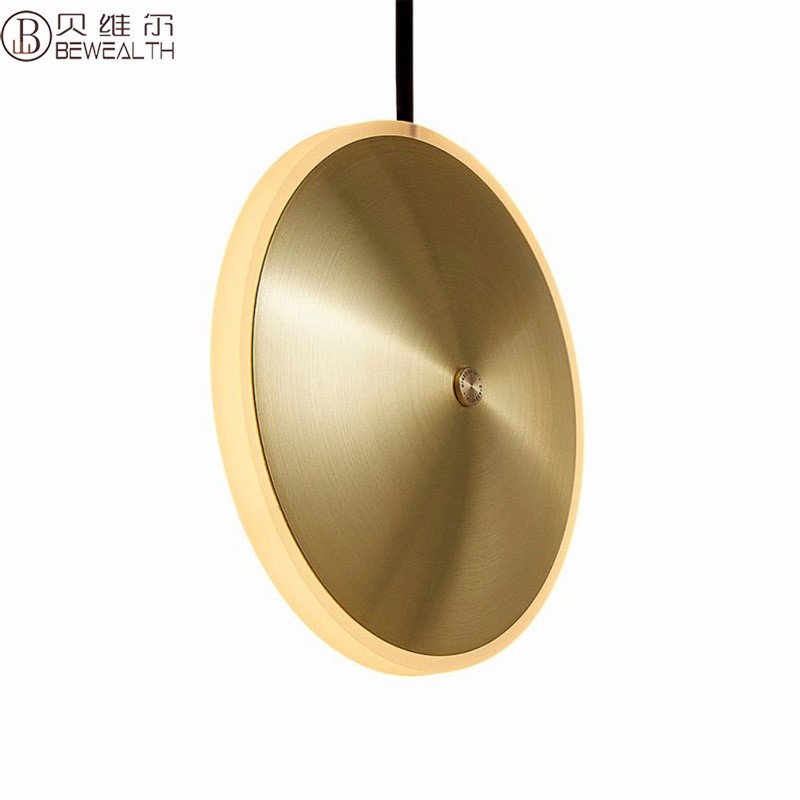 BEWEALTH Modern pendant lamp Luxury Gold LED Chandelier BP8866