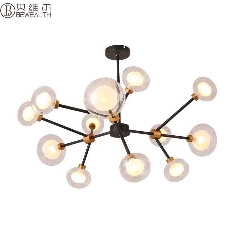 BEWEALTH Modern Pendant/Wall/Table/Floor lamp glass balls light BP7596