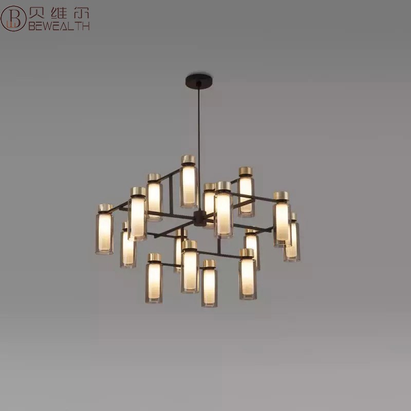 BEWEALTH  Modern pendant/wall lamp Gold popular hanging light BP3438