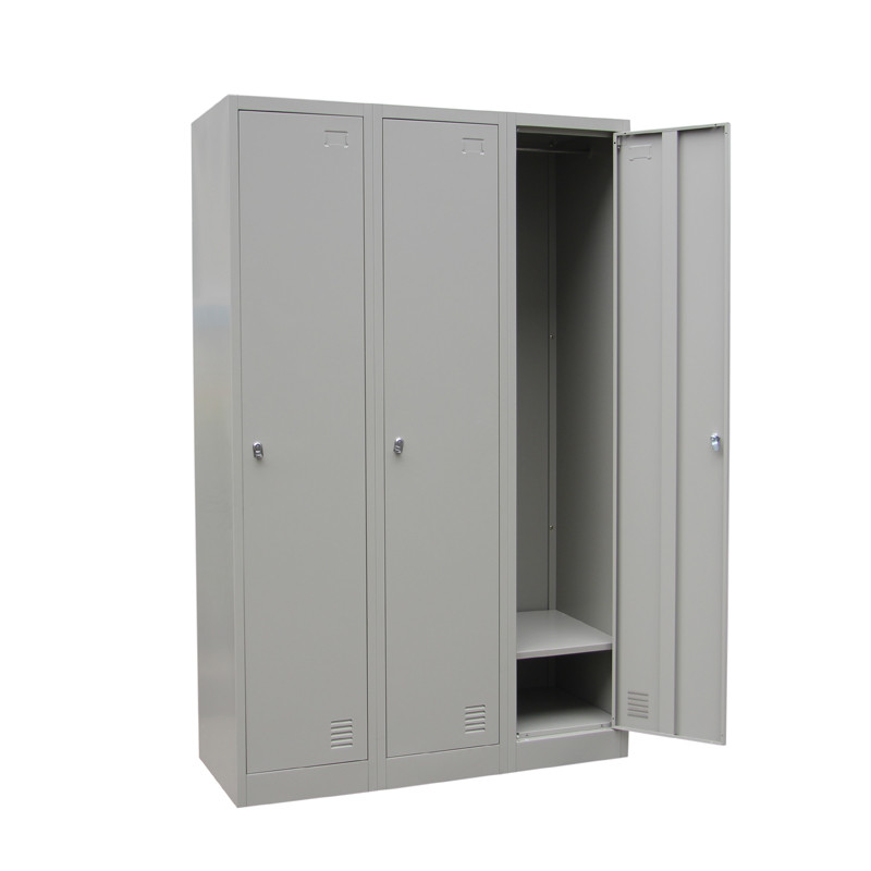 3 Door Steel Clothing Lockers