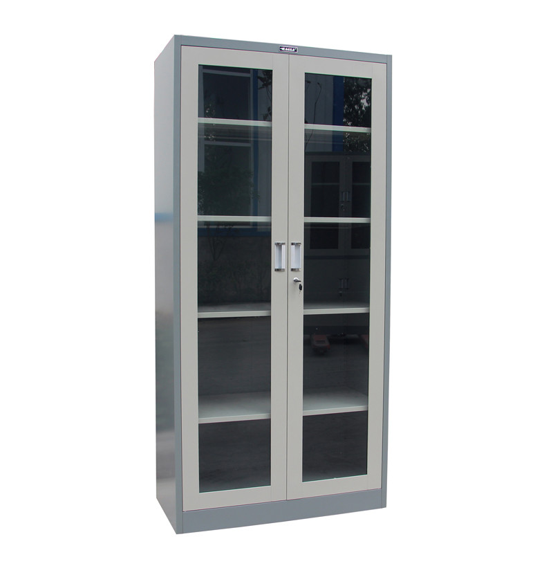 Glass Door Office Cupboard