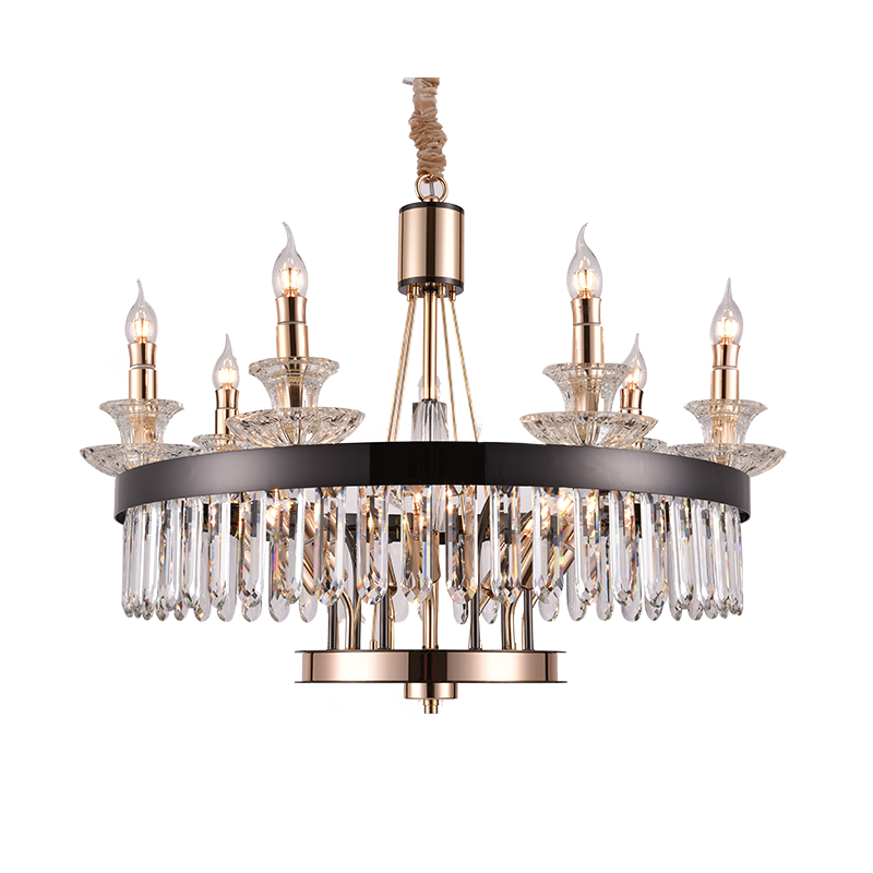 stainless steel raw materials  light luxury style Crystal chandelier