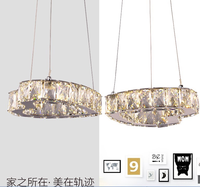 led crystal chandelier for dining room living room