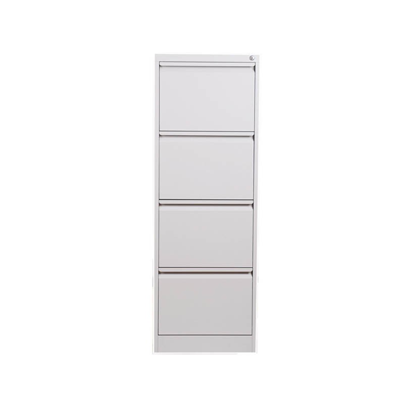 Vertical mobile 4 drawer metal hanging storage file cabinet and vault 