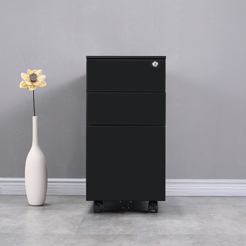 Office furniture Equipment black File steel Cabinet storage drawers