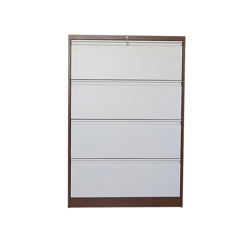Steel office furniture  metal storage 4 drawer lateral cabinet