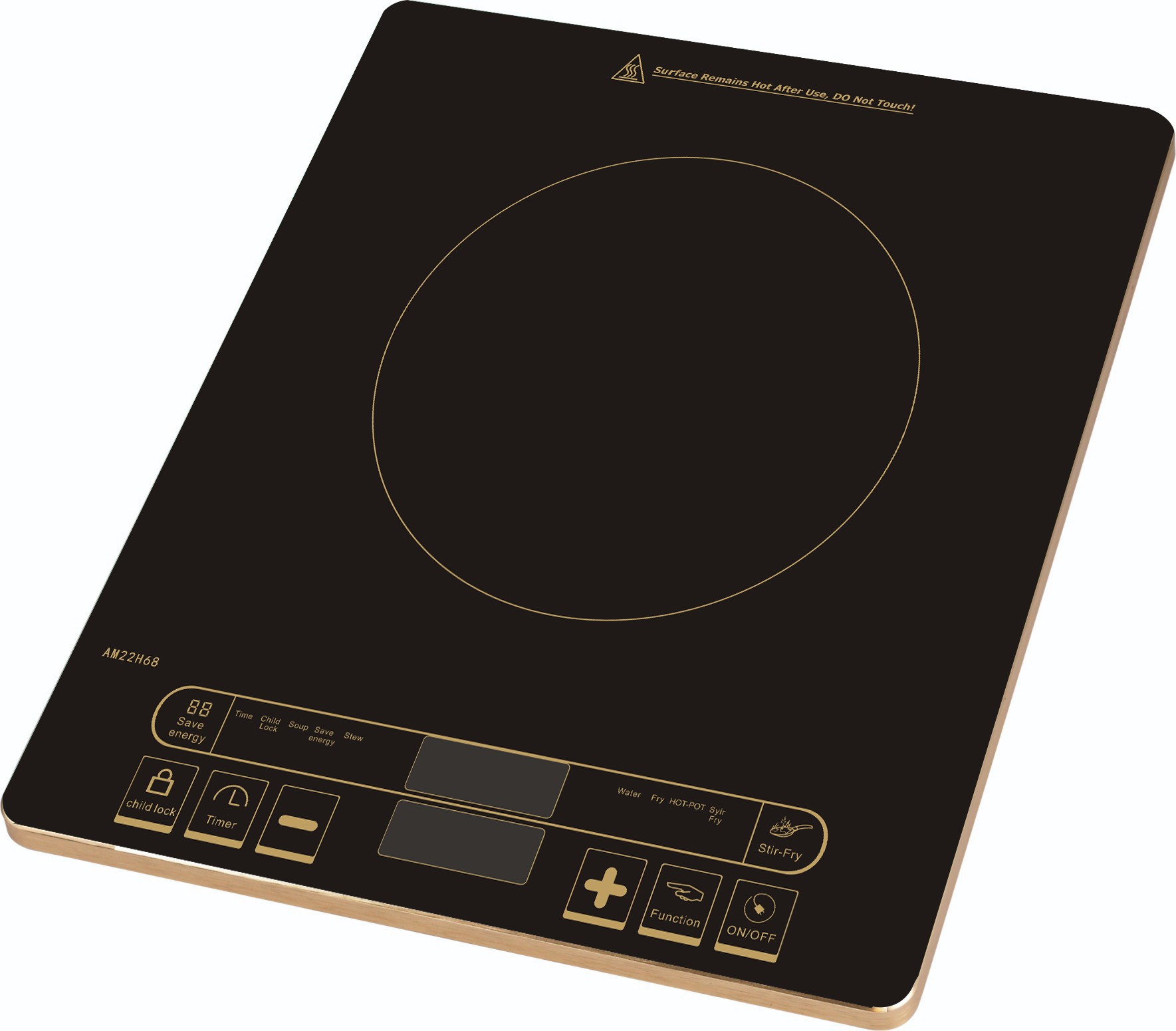 Touch control electric induction cooker