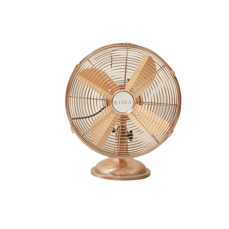 High velocity cool air circulator metal table fan