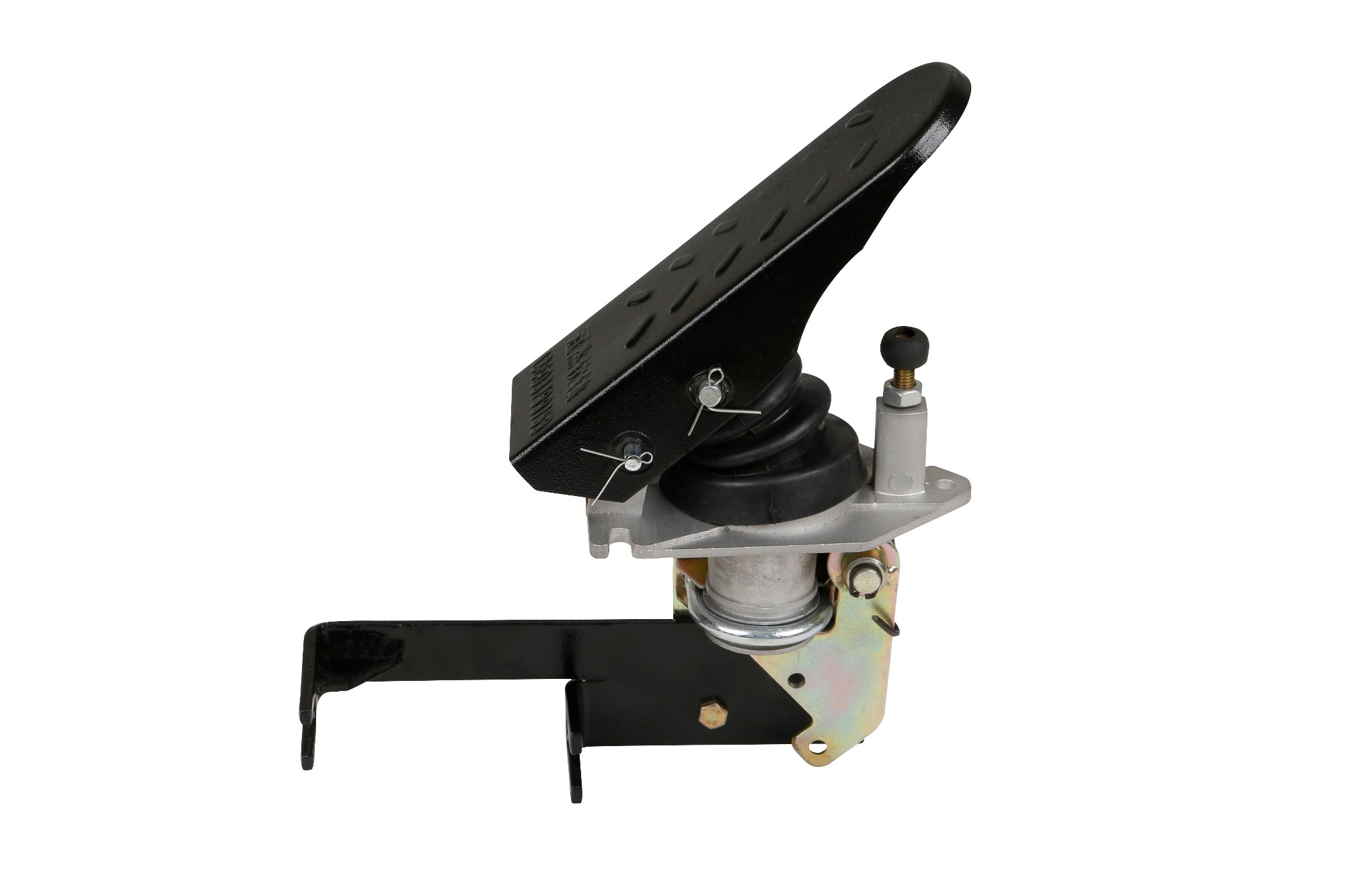 Bus foot throttle control assembly