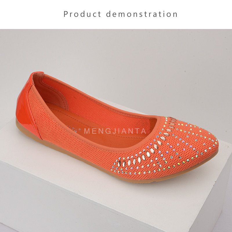 OEM women laser flat shoes 2020-10