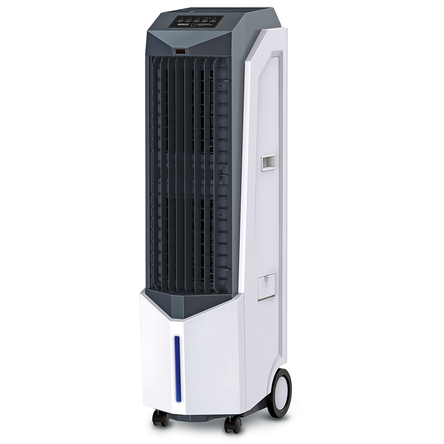 SUNCA 28L AIRCOOLER FAN DARK GREY -WHITE WITH DEGITAL CONTROL PANEL