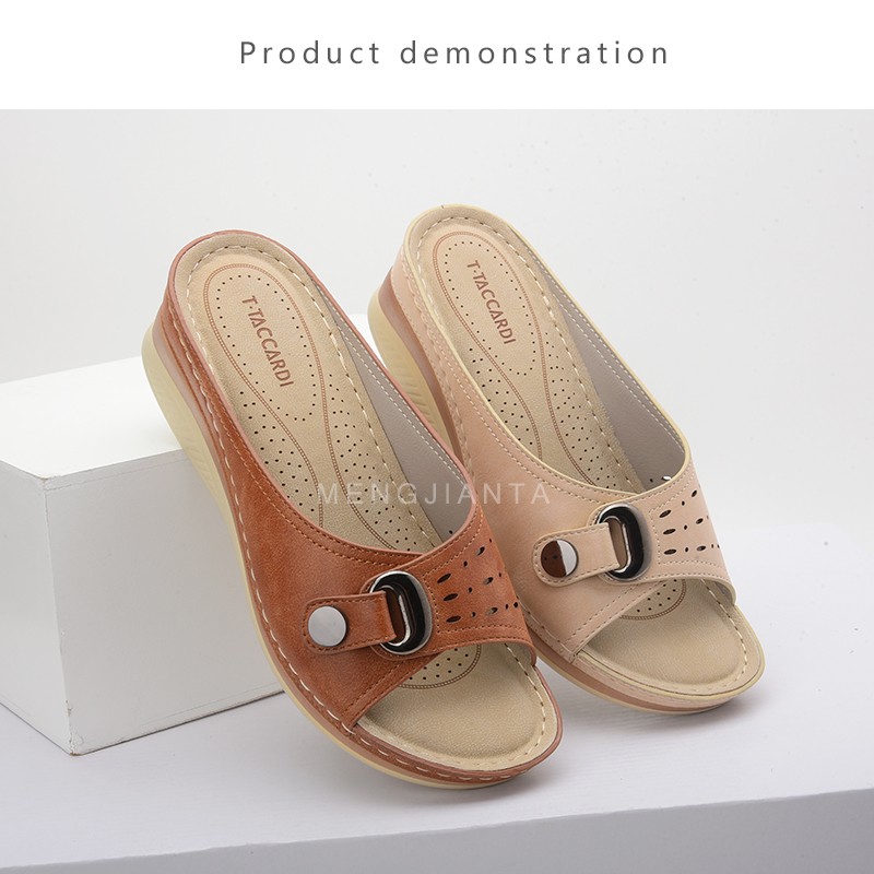 Comfortable flats mother shoes  ZS62117-15