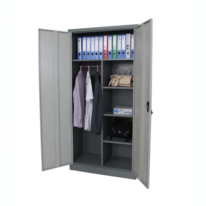 Factory Direct Selling 2 Door Different Color Designs Metal Wardrobe