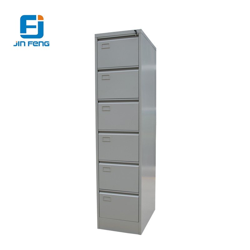 Metal 6 Drawer Filing Cabinet 