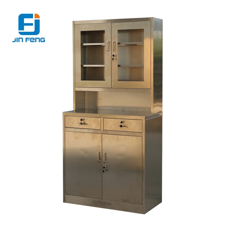 Stainless Steel Display Pharmacy Cabinet