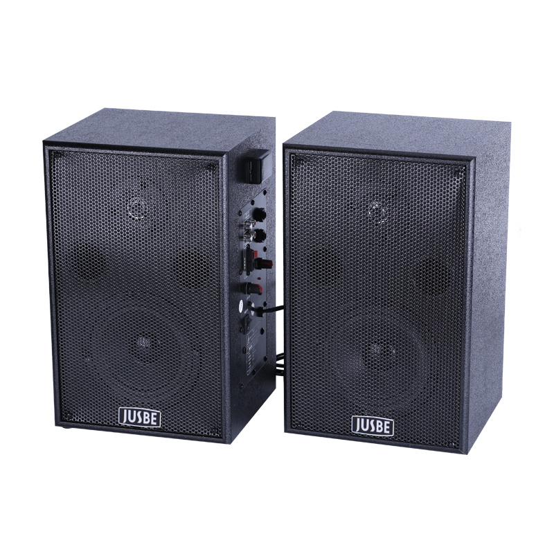 JUSBE EA240G wooden box wall mounted classroom speakers 50w 