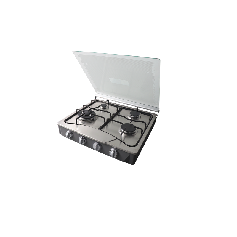 INSE 4 burners Stainless steel table top gas stove/gas cooker/GT404(G)