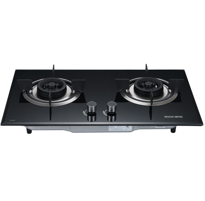 INSE Smart  Built-in gas hob/Tempered Glass /2burners/Q1609(B)-S