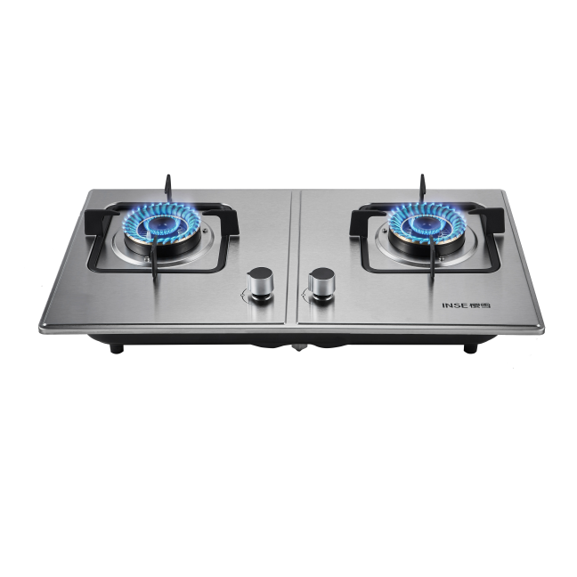 INSE Stainless steel Built-in gas hob/ 2burners/Q1812(G)