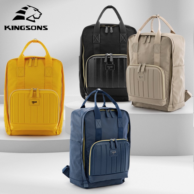 Kingsons Casual School Bag Women Handbags Ladies Women Backpack Bagpack