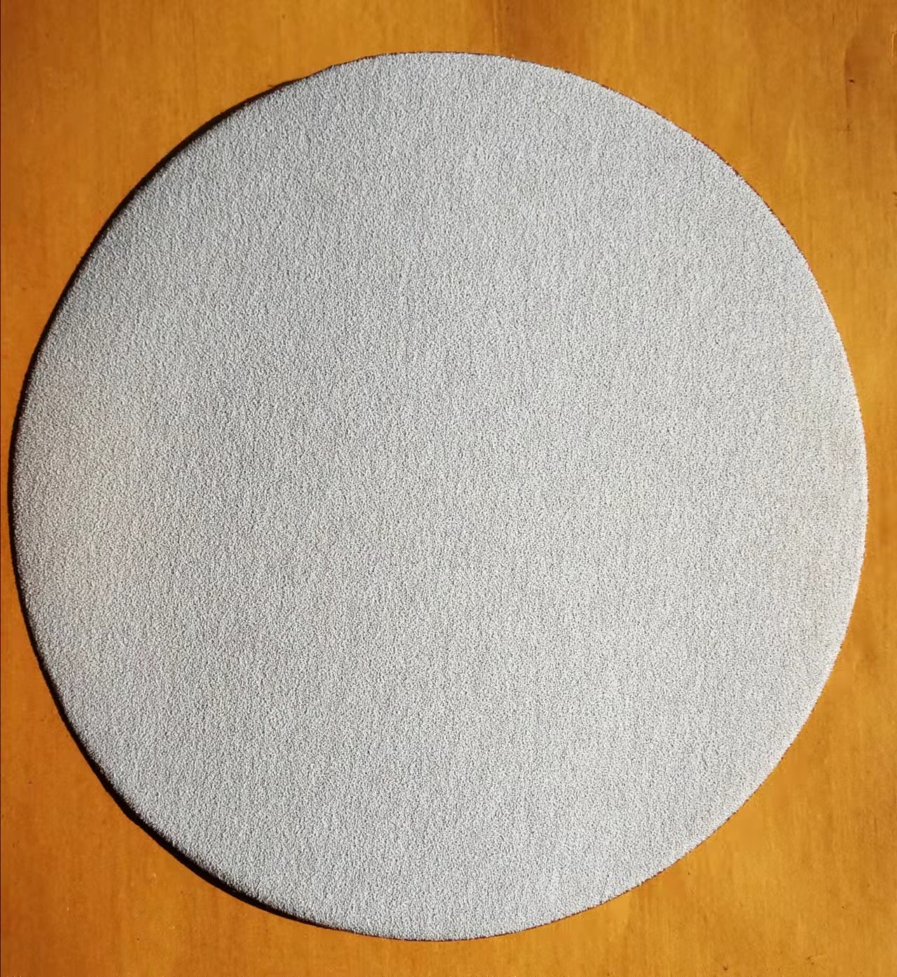 white-coated velcro disc 125mm sanding pads for woods and metals