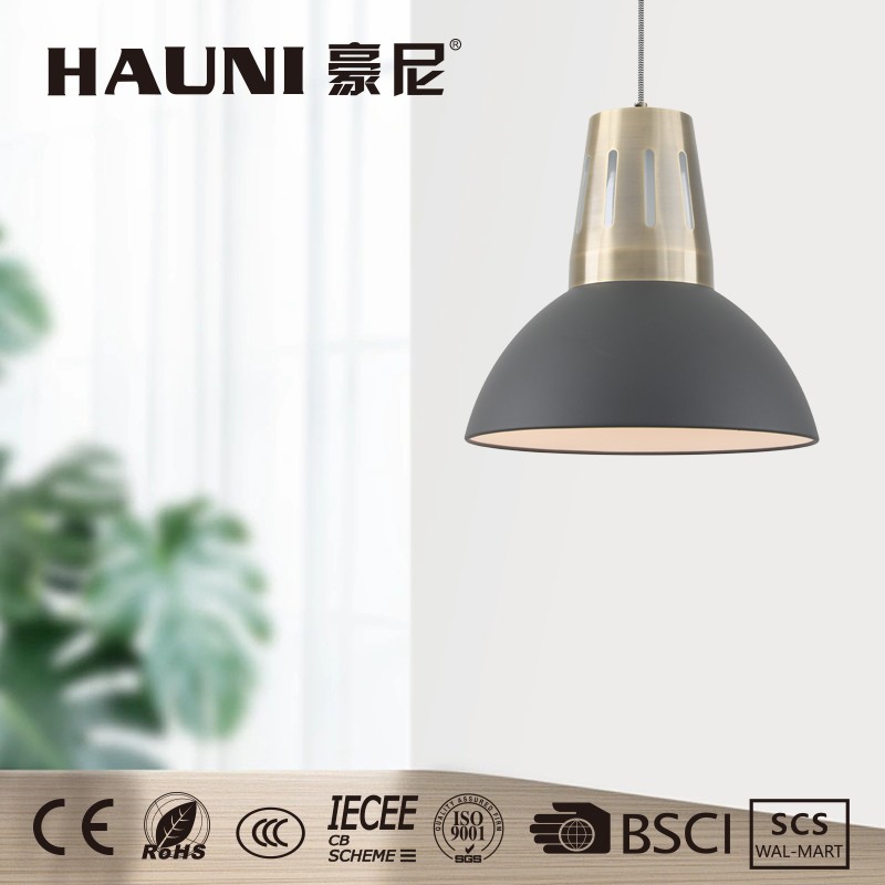 Metal Ceiling Light Classic Nordic Home Office Pendant Lamp