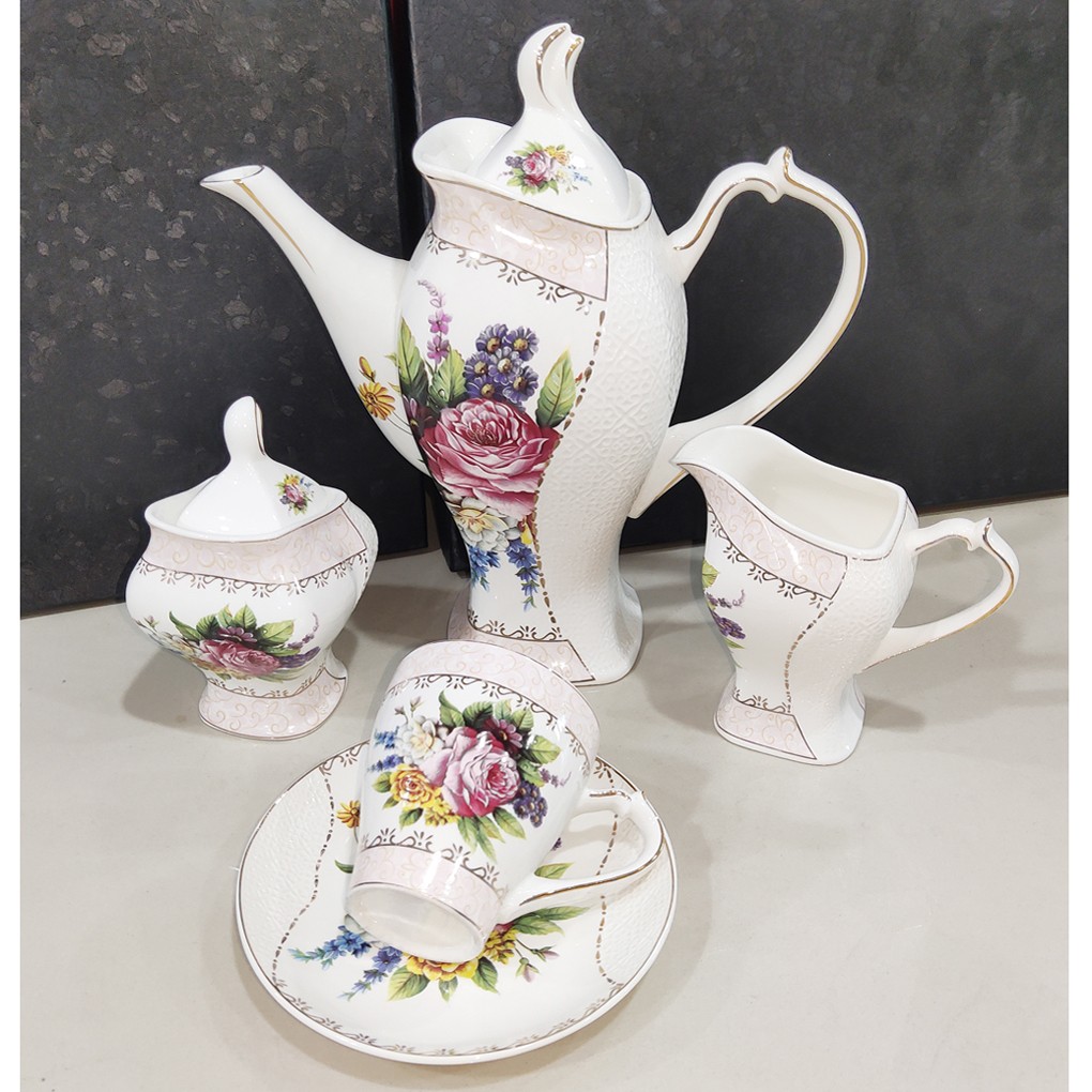 17 PCS TEA SET 