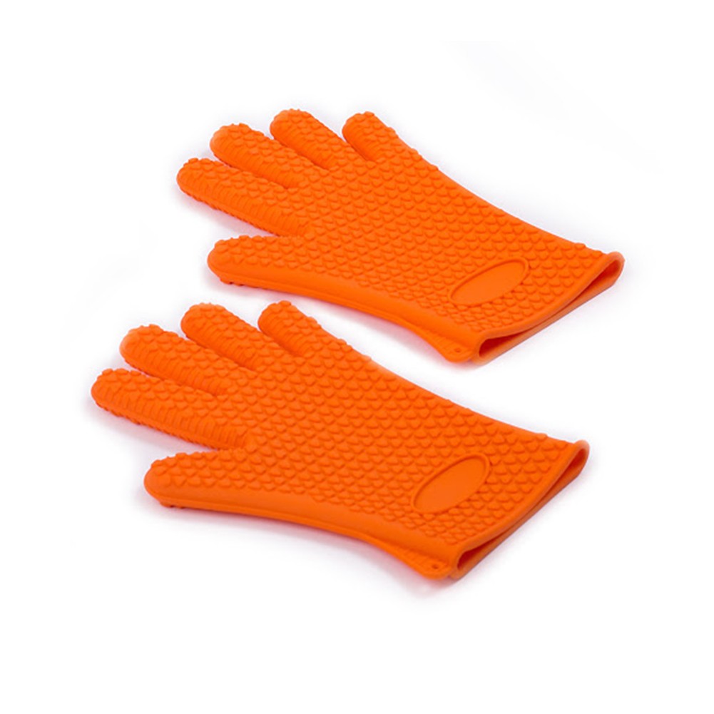 Cooking Bbq Baking Mitten Silicone Mitten Oven Mitts