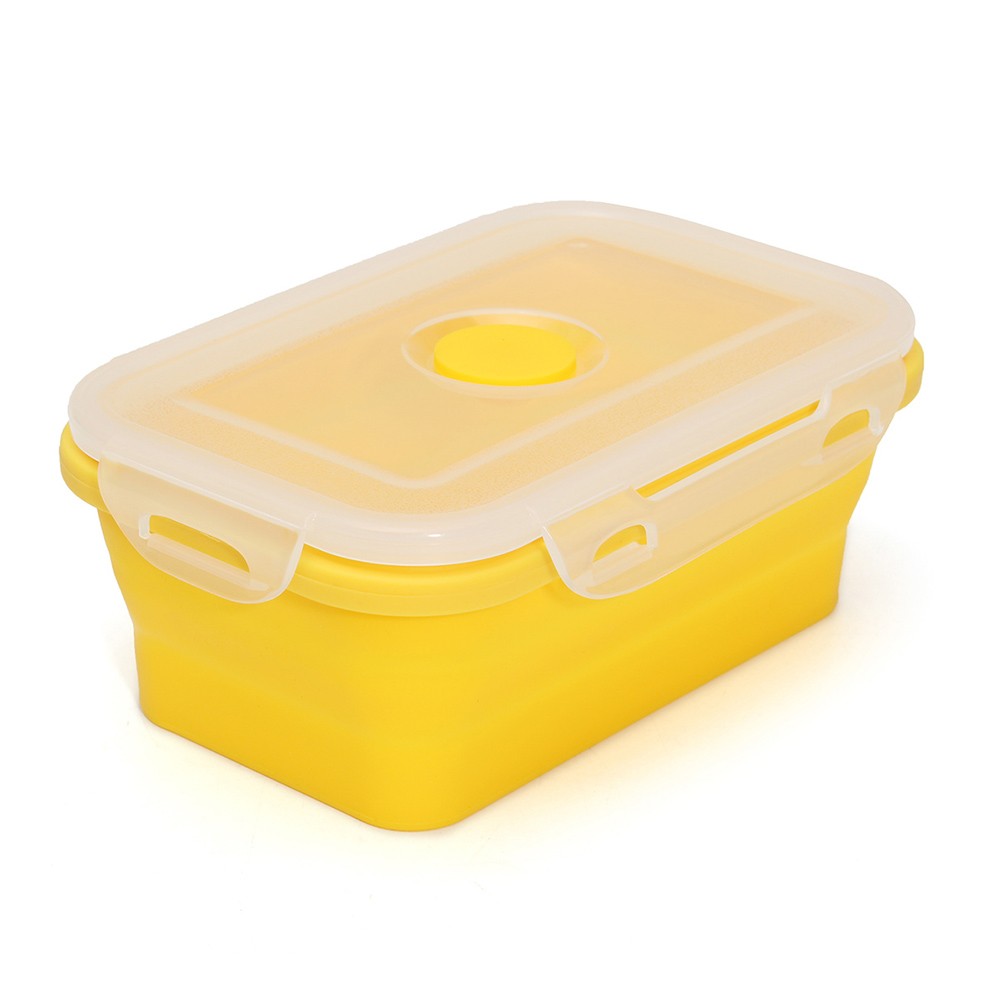 Food Grade Silicone Food Container Folding Silicone Lunch Box