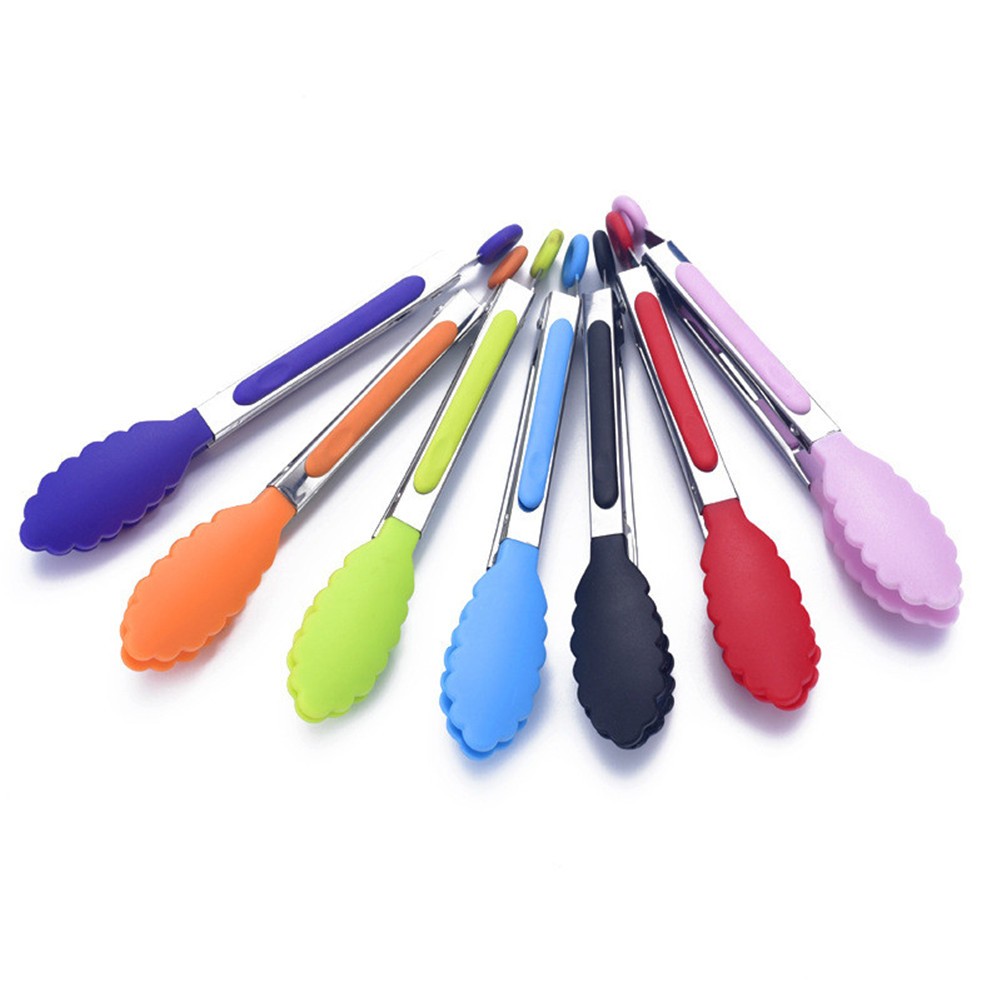 Resistant And Non-toxic Grill Food Grade Silicone Food Tongs